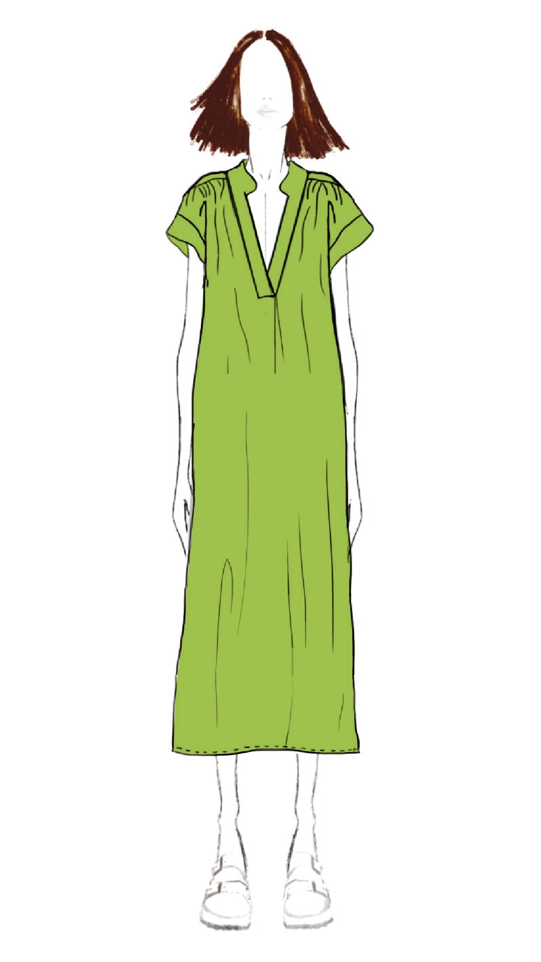 Elegant summer dress